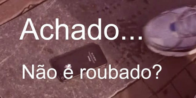 Achado não é Roubado?