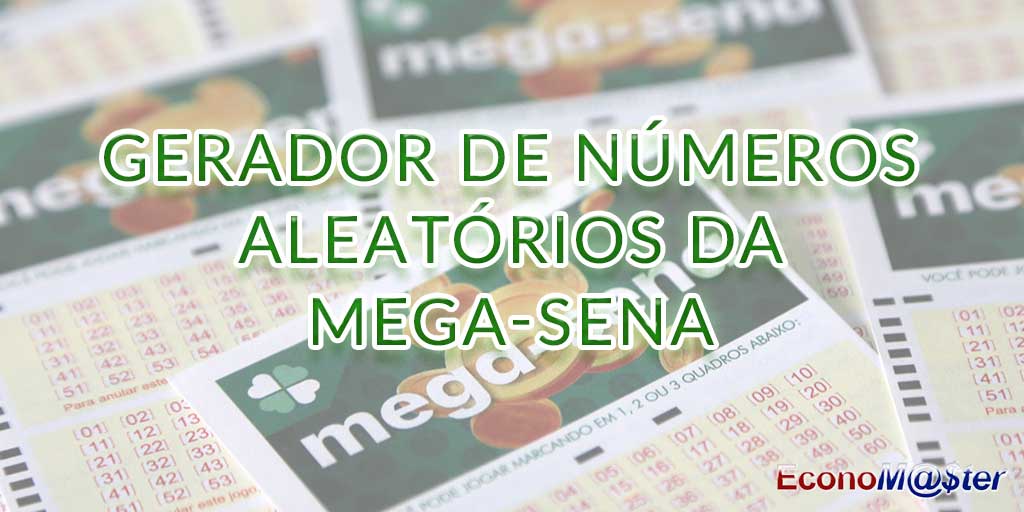 Gerador de Números Aleatórios da Mega Sena