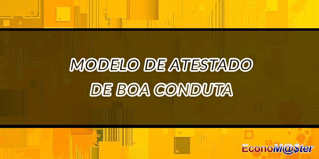 Atestado de Boa Conduta