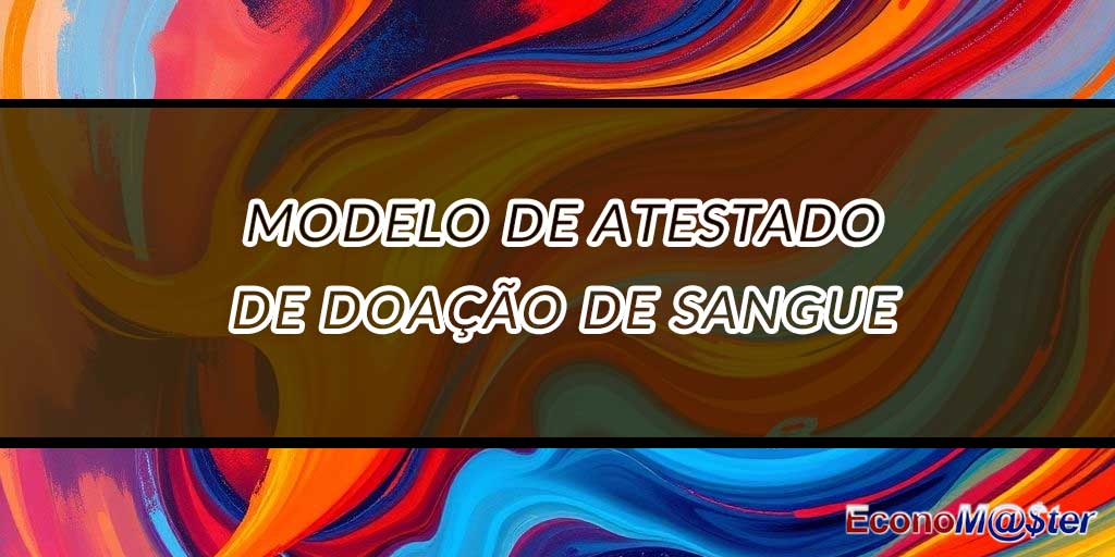 Atestado de Doação de Sangue