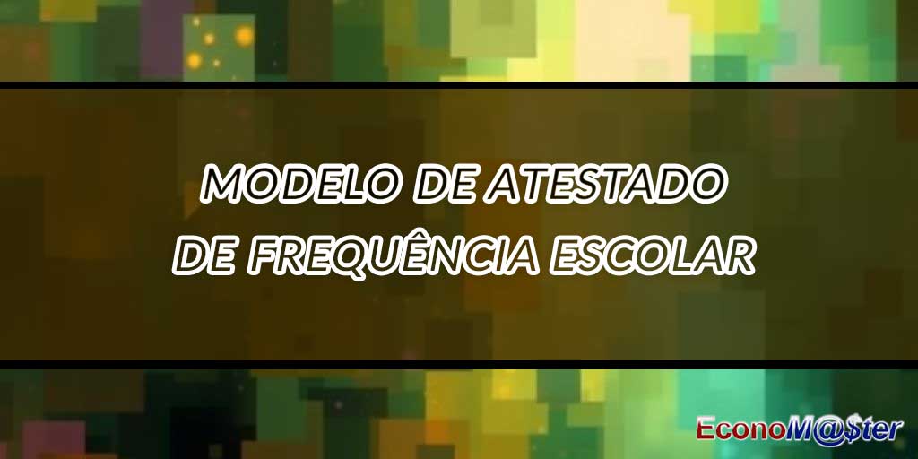 Atestado de Frequência Escolar