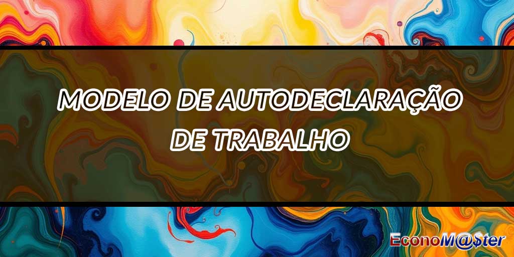 Autodeclaração de Trabalho
