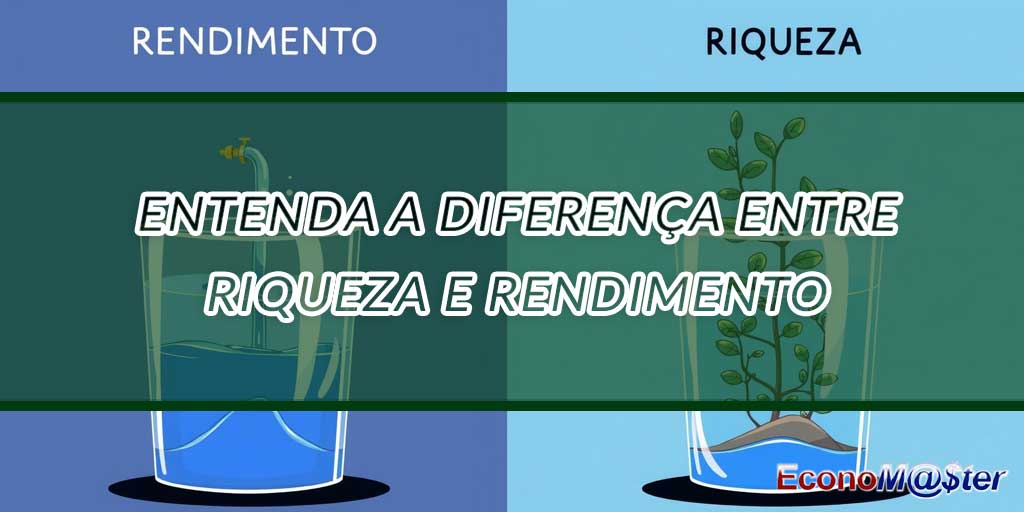 Entenda a Diferença entre Riqueza e Rendimento