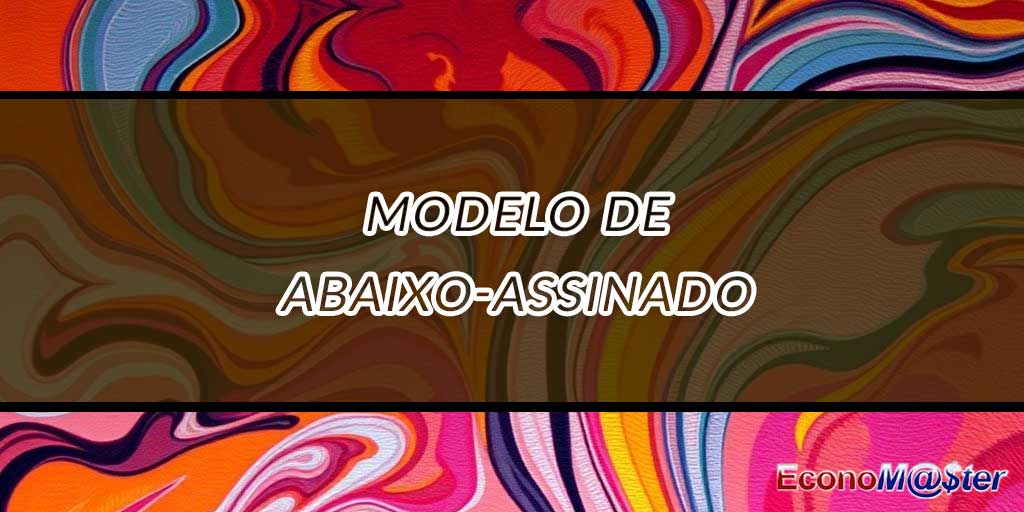 Modelo de Abaixo-Assinado