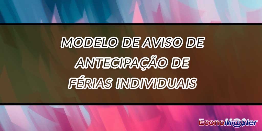 Aviso de Aplicação de Suspensão Disciplinar ao Empregado