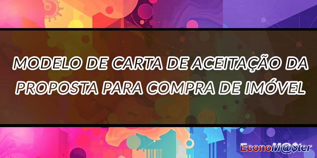 Carta de Aceitação da Proposta para Compra de Imóvel