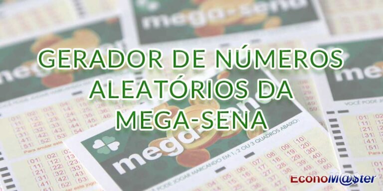 Gerador de Números Aleatórios da Mega Sena
